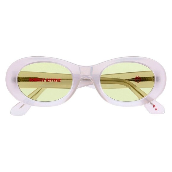 New DANIELLE RATTRAY Grey Square Hedy C04 Sunglasses Women - Picture 3 of 4